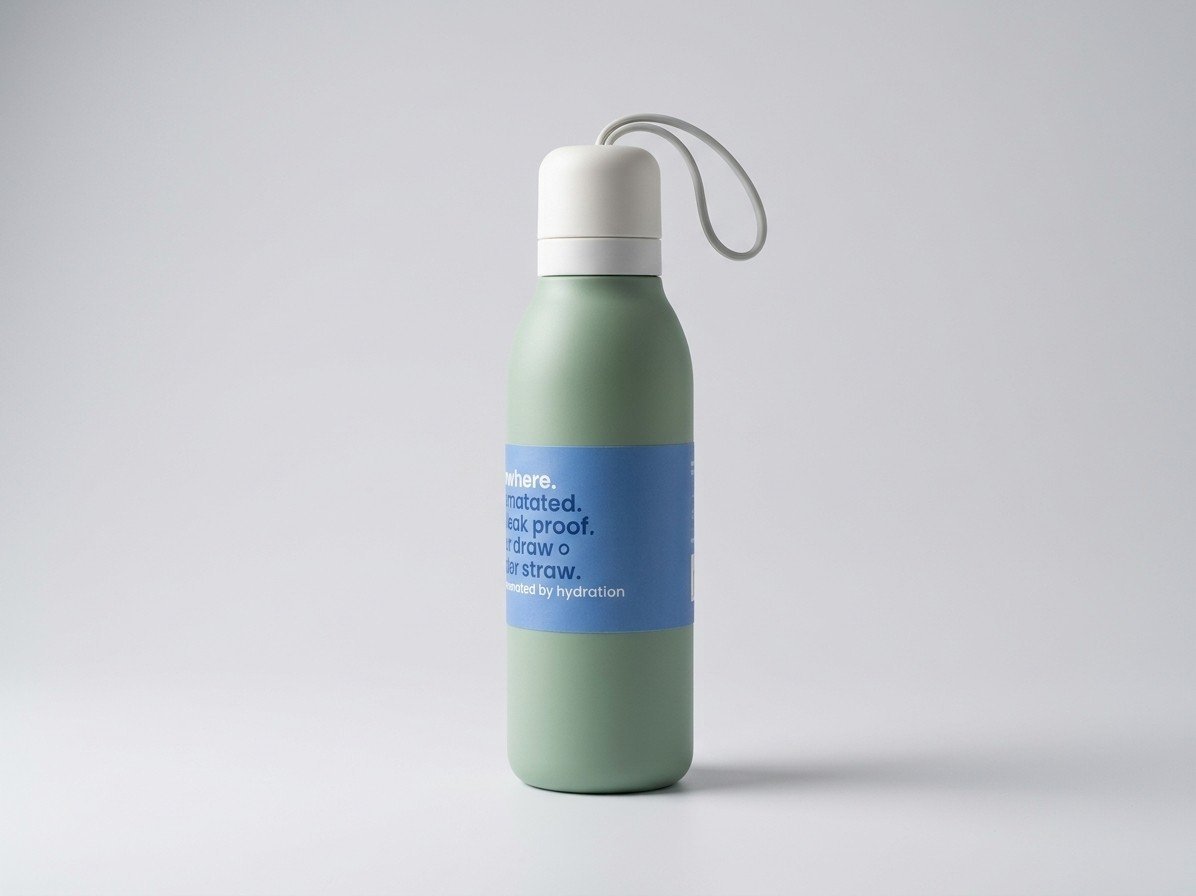 Termo,600ml,con cajita de color,color surtido
